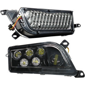 BRITE-LITES - 2 PIECE LED HEADLIGHT CONVERSION KIT - '16-19 RZR