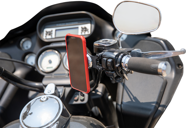 KLOCK WERKS iOmounts* Device Mount - Handlebar Mount - Chrome KWD-01-0605-C