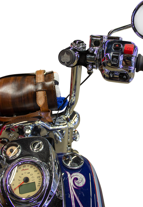 KLOCK WERKS iOmount* for Indian - Ambidextrous Mount - Black - Touring KWD-04-0606-B