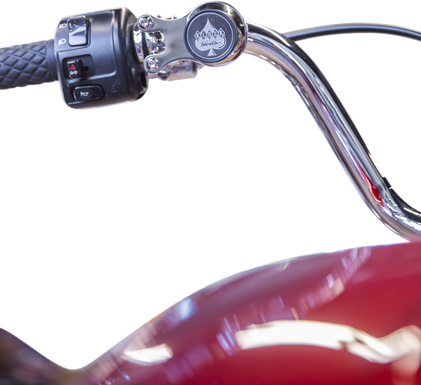 KLOCK WERKS iOmount* for Indian - Ambidextrous Mount - Chrome - Scout KWD-04-0607-C