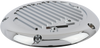 THRASHIN SUPPLY CO. Derby Cover - Finned - Chrome - M8 TSC-3017-3