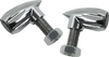 KODLIN USA 3-1 Bullet Rear Indicator Lights - Grooved - Chrome K68462