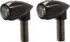 KODLIN USA 3-1 Bullet Rear Indicator Lights - Grooved - Black K68461