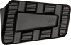 KODLIN USA Trackboard Brake Pedal Pad - Aluminum - Black K73242