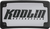 KODLIN USA License Plate Mount - Curved - Black KUS20100