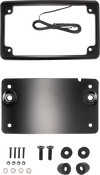 KODLIN USA License Plate Mount - Curved - Black KUS20100