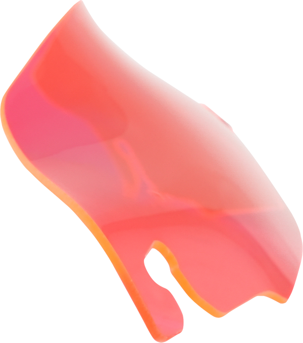 KLOCK WERKS Kolor Flare* Windshield - 3-1/2
