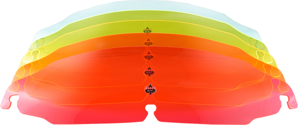 KLOCK WERKS Kolor Flare* Windshield - 3-1/2