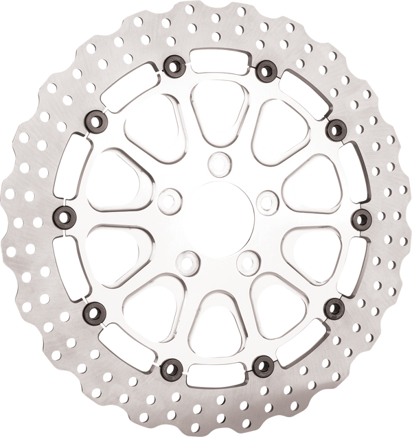 SLYFOX Front Rotor - Raw - 13