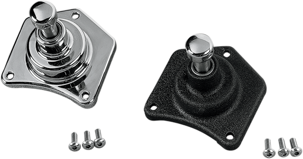 CUSTOM CYCLE ENGINEERING End Cover - Solenoid /Starter Button - Harley Davidson SHS9900-1