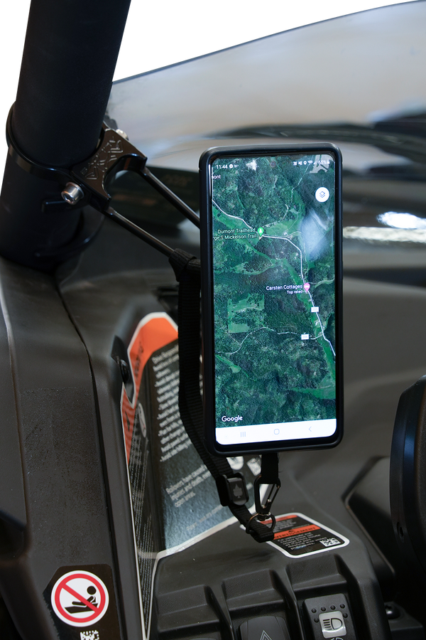 KLOCK WERKS Roll Cage Phone Mount - Offset - 1-7/8