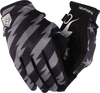 THRASHIN SUPPLY CO. Stars & Bolts Stealth Gloves - Black/Gray - Medium SV1-13-09