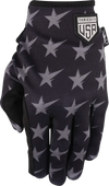 THRASHIN SUPPLY CO. Stars & Bolts Stealth Gloves - Black/Gray - XL SV1-13-11
