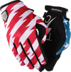 THRASHIN SUPPLY CO. Stars & Bolts Stealth Gloves - Red/Blue - 2XL SV1-12-12