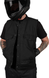 THRASHIN SUPPLY CO. Nightrider v2 Riding Vest - Black - Medium TMJ-12-09