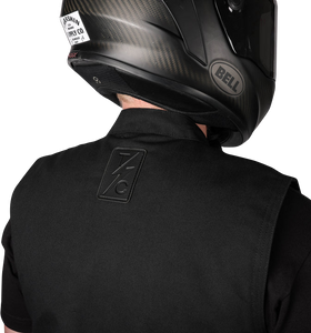 THRASHIN SUPPLY CO. Nightrider v2 Riding Vest - Black - Large TMJ-12-10