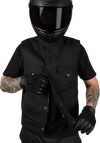 THRASHIN SUPPLY CO. Nightrider v2 Riding Vest - Black - XL TMJ-12-11
