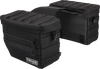 THRASHIN SUPPLY CO. Essential Saddlebags - Black TSB-0006