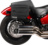 THRASHIN SUPPLY CO. Essential Saddlebags - Black TSB-0006