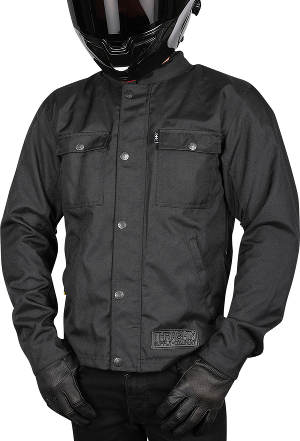 THRASHIN SUPPLY CO. Atlas v2 Riding Jacket - Black - Large TMJ-09-10