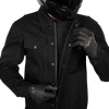 THRASHIN SUPPLY CO. Highway v2 Denim Riding Jacket - Black - Large TMJ-10-10