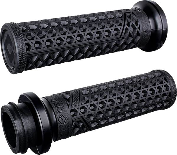 ODI Vans Harley Davidson Grips - TBW - Black/Black V31VHTWB-MB