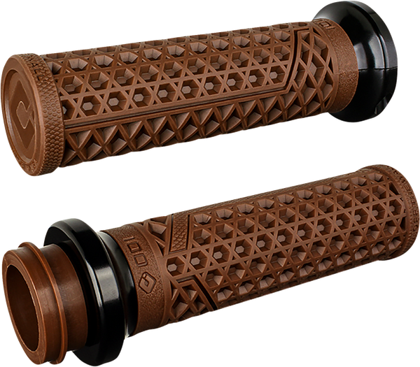 ODI Vans Harley Davidson Grips - TBW - Brown/Black V31VHTWN-B