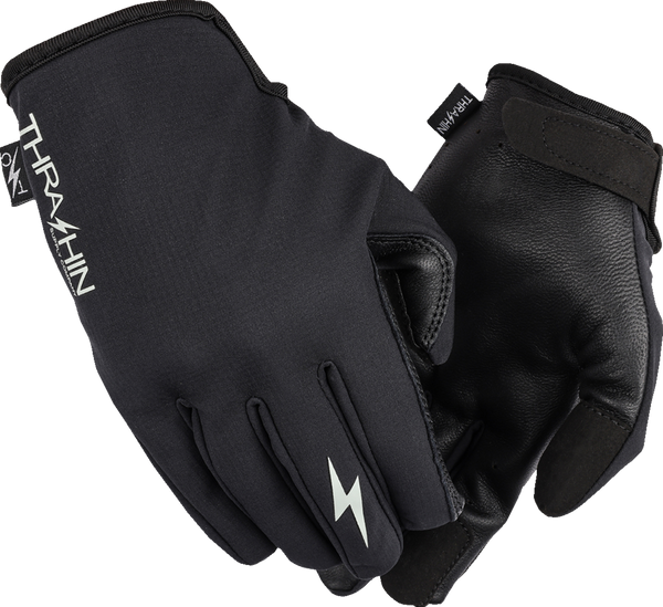 THRASHIN SUPPLY CO. Windbreaker Stealth Gloves - Black - Small SV1-19-08