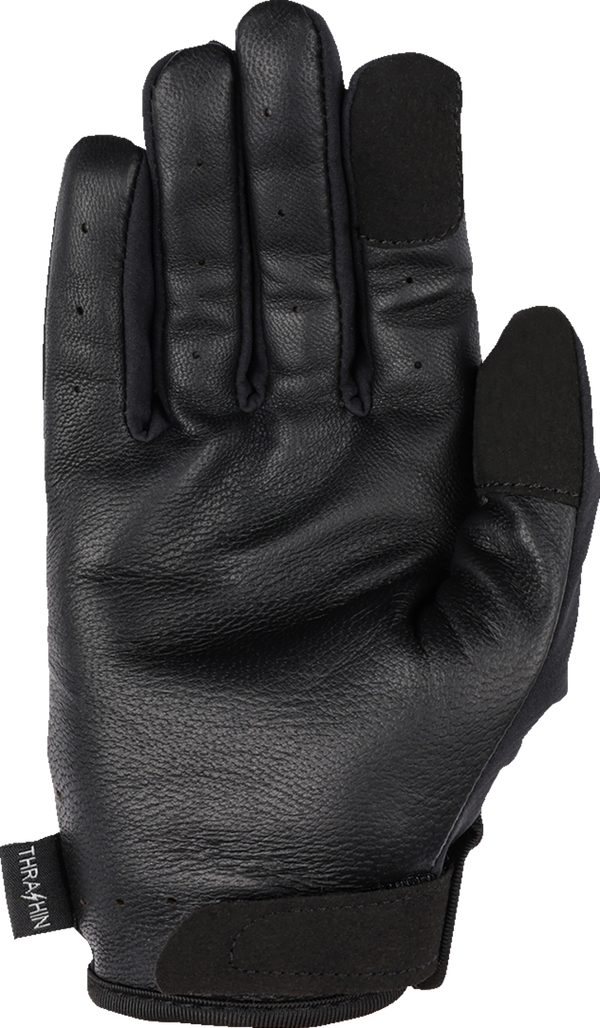 THRASHIN SUPPLY CO. Windbreaker Stealth Gloves - Black - Small SV1-19-08