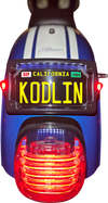 KODLIN USA License Plate Kit - Amber/Red/White - Black KUS20350