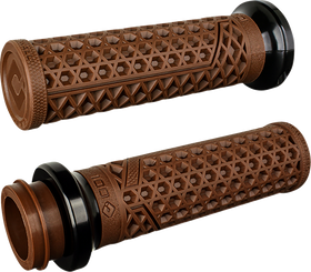 ODI Vans Harley Davidson Grips - Cable - Brown/Black V31VHCWN-B