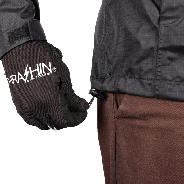 THRASHIN SUPPLY CO. Mission WP Rain Jacket - Black - 2XL TMJ-15-12