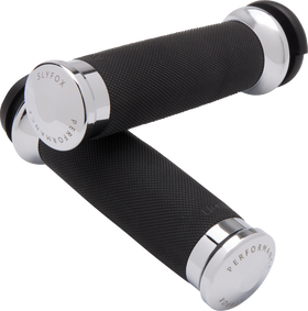 SLYFOX Grips - TBW - Chrome CC-85-CH-FL-FOX
