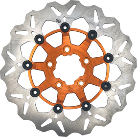 GBRAKES Brake Rotor - Front - Orange DF680CW-O