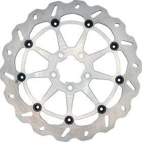 GBRAKES Brake Rotor - Front - Silver DF680CWSX-C
