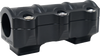 KODLIN USA Big Block Risers - Includes Clamp - Black K55120