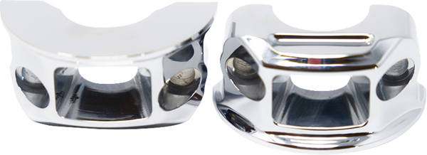 KODLIN USA Perch Clamps - Brake/Clutch - Chrome K56243