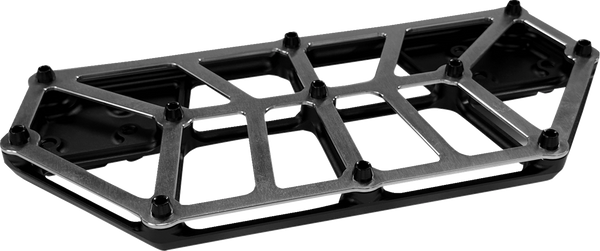 KODLIN USA NXL Floorboards - Black w/ Stainless Steel K73253