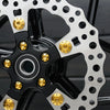 ARLEN NESS Titanium Floating Rotor Bolts, '14-'23 FLT / Gold