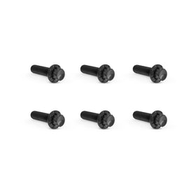 ARLEN NESS Transmission Top Cover Titanium 12-Point Bolt Kits, Black