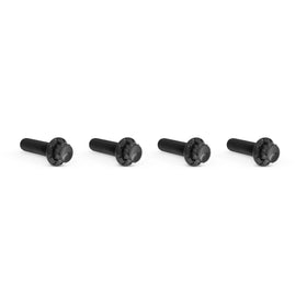 ARLEN NESS Transmission Top Cover Titanium 12-Point Bolt Kits, Black