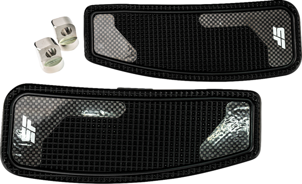 SLYFOX Mini Floorboards - Black Anodized - Male Mount SF-906-00-1
