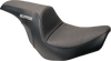SLYFOX Lowrider Drifter Seat - Gray Logo - Smooth Vinyl - Carbon Fiber - FXLR/FLSB '18-'24 0802-1590