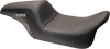 SLYFOX Drifter Seat - Gray Logo - Smooth Vinyl - Carbon Fiber - FL '97-'07 0801-1613