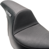 SLYFOX Lowrider Drifter Seat - Gray Logo - Smooth Vinyl - Carbon Fiber - FXLR/FLSB '18-'24 0802-1590