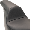 SLYFOX Lowrider Drifter Seat - Black Logo - Smooth Vinyl - Carbon Fiber - FXLR/FLSB '18-'24 0802-1589