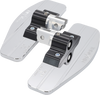 THRASHIN SUPPLY CO. Mini Floorboards - Chrome TSC-2030-3