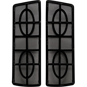 SADDLE TRAMP SADDLEBAG LID W/ TRIPLE SPEAKER CUTOUTS