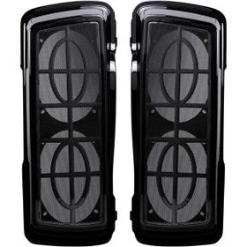 SADDLE TRAMP '94 - '13 SADDLEBAG LIDS W/ SPEAKER CUTOUTS