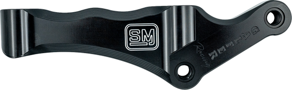 GBRAKES Brake Caliper Bracket Radial Mount - Black - 12.5-13